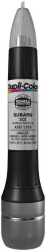 Dupli-Color ASU1350 Scratch Fix All-In-1 Exact-Match Automotive Touch-Up Paint – Subaru Sparkle Silver – 0.25 oz. Paint Pen
