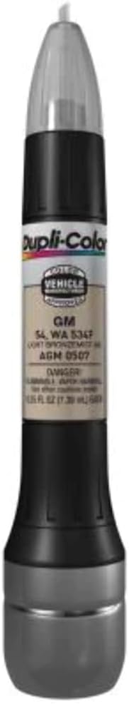 Dupli-Color AGM0507 Scratch Fix All-In-1 Exact-Match Automotive Touch-Up Paint – General Motors Light Bronzemist – 0.25 oz. Paint Pen