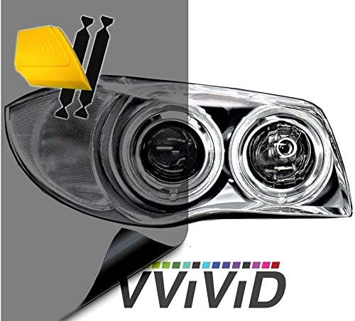 VViViD Air-Tint Headlight/Tail Light Window Tint (16" x 48" (w/Tools), Smoke Black)