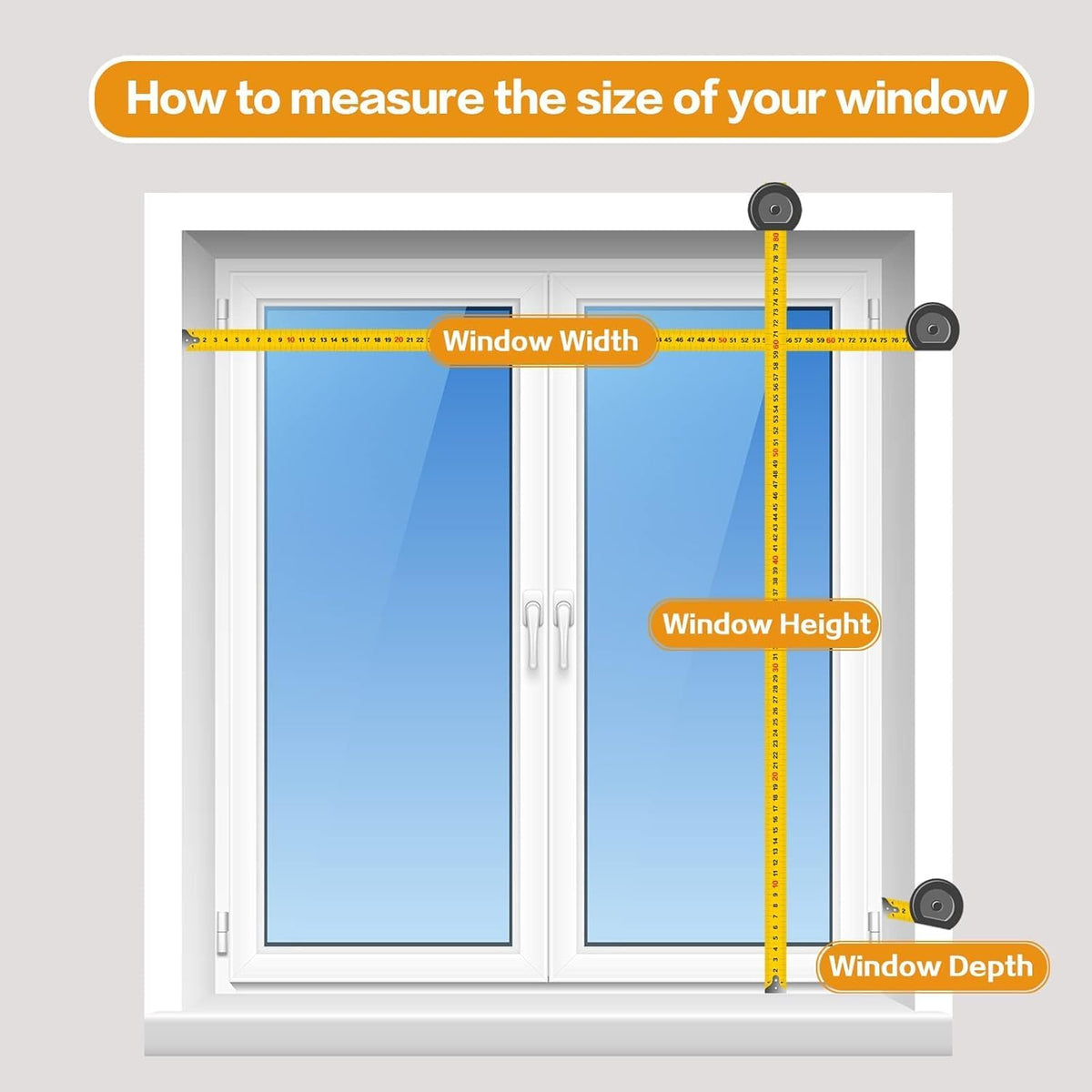 Persilux Cordless Zebra Blinds for Windows (47" W X 47" H, Grey) Free-Stop Roller Windows Shades Dual Layer Light Control for Day and Night, Light Filtering Sheer Shades for Home, Easy to Install