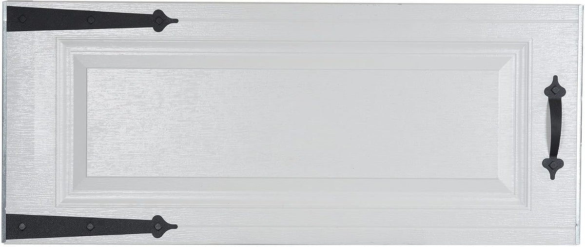 Household Essentials Garage Handle and Hinge Magnets – Decorative Magnetic Hardware Steel Doors, Easy Installation, Durable & Weatherproof, Set of 6