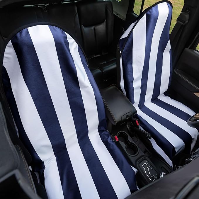 Waterproof Car Seats Cushions with Non Slip Back - Universal Automotive Seats Cover Fit for Cars Truck SUV Seat - Portable Carseat Protectors Great for Dog or Kid Outdoor Sport Activities