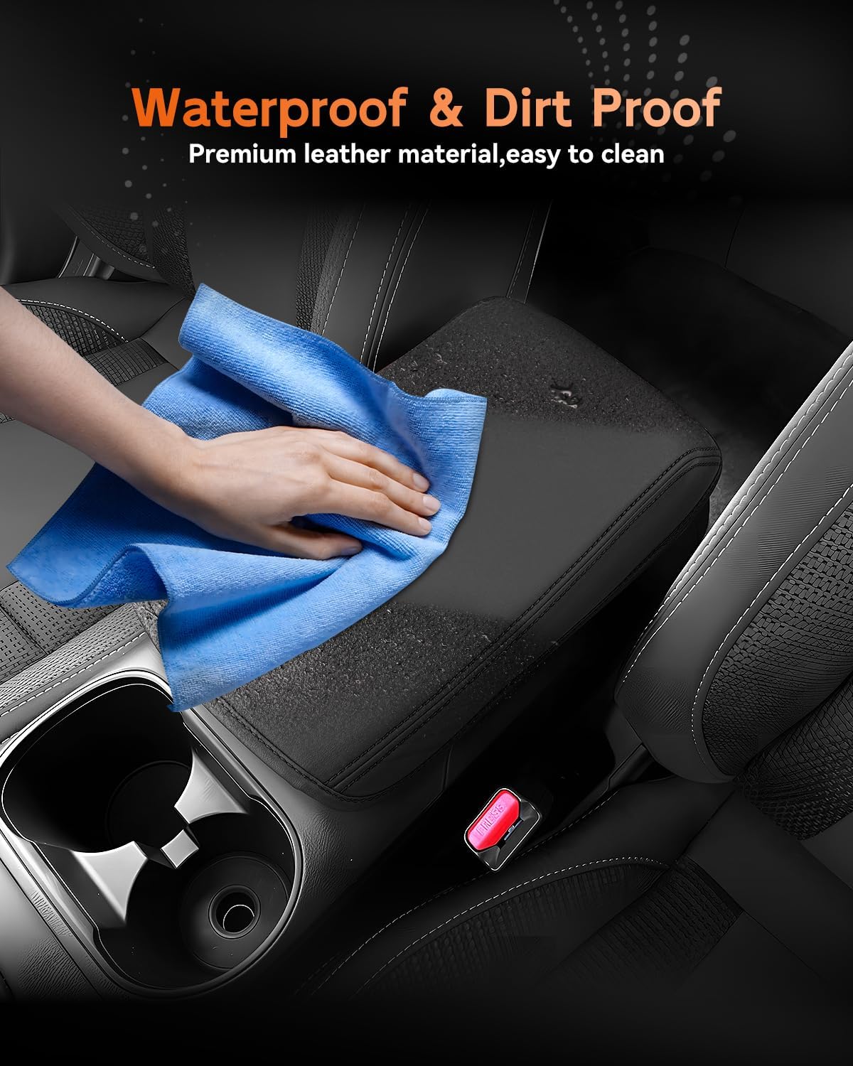 CDEFG for Subaru Outback 2020-2025 Center Console Cover Armrest Box Cover for Outback 2020 2021 2022 2023 2024 2025 Accessories Console Arm Rest Protector