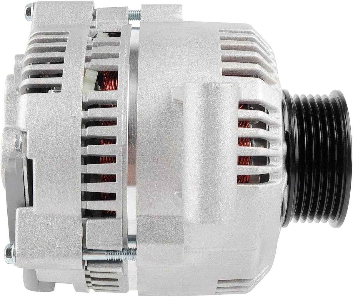 Ezexpreze 7750N New Alternator Compatible With Ford Escort, Ranger, Mazda Pickup 2.3L 2.3 3.0L 3.0 4.0L 5.0 5.0L 5.8 5.8L 1992-1997 92 93 94 95 96 97 F07F-10300-AA F07U-10300-AA F07U-10300-AB AFD0012
