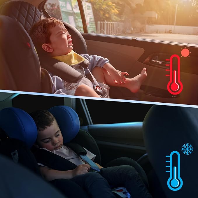 Car Window Shades Intended for Hyundai Santa Fe 2019-2023, Privacy Window Covers 8PCS for Side, Rear & Windshield, Car Shield Sunshade for Privacy Protection, Heat Blocking, Camping and Parking