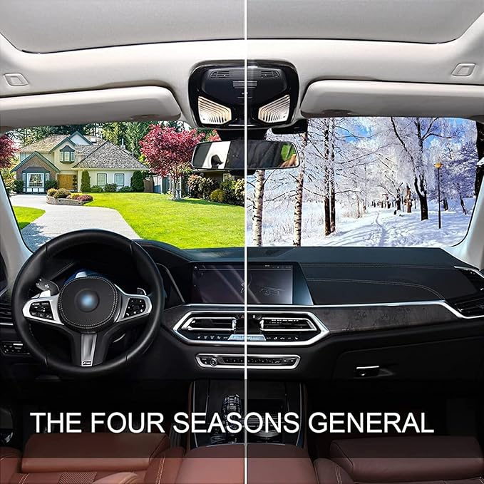 Car Windshield Sun Shade Butterfly Purple Galaxy Foldable UV Ray Sun Visor Protector Sunshade to Keep Your Vehicle Cool 55" x 27.6"