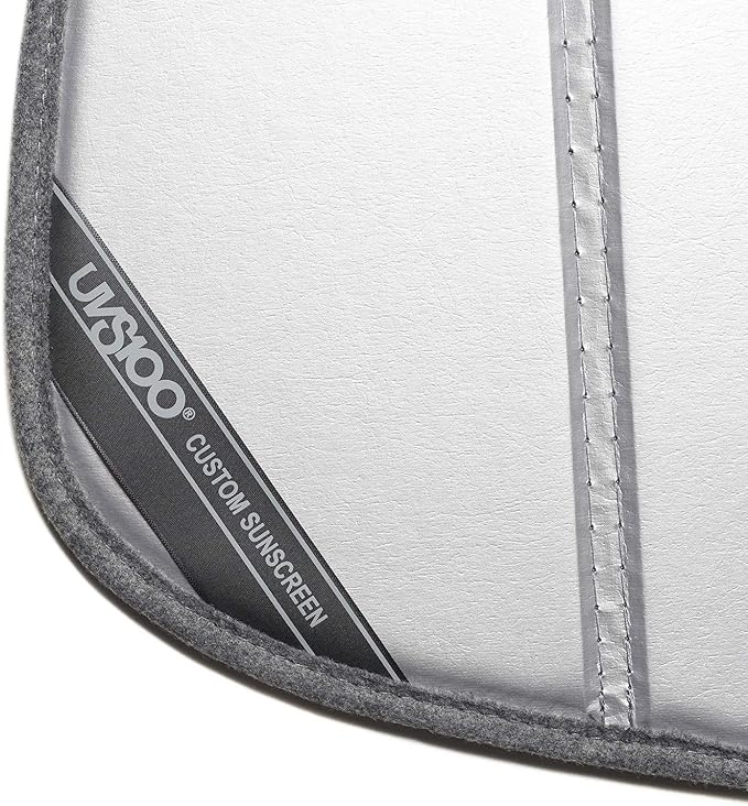 Covercraft UVS100 Custom Sunscreen | UV10898SV | Compatible with Select Nissan Armada/Titan Models, Silver