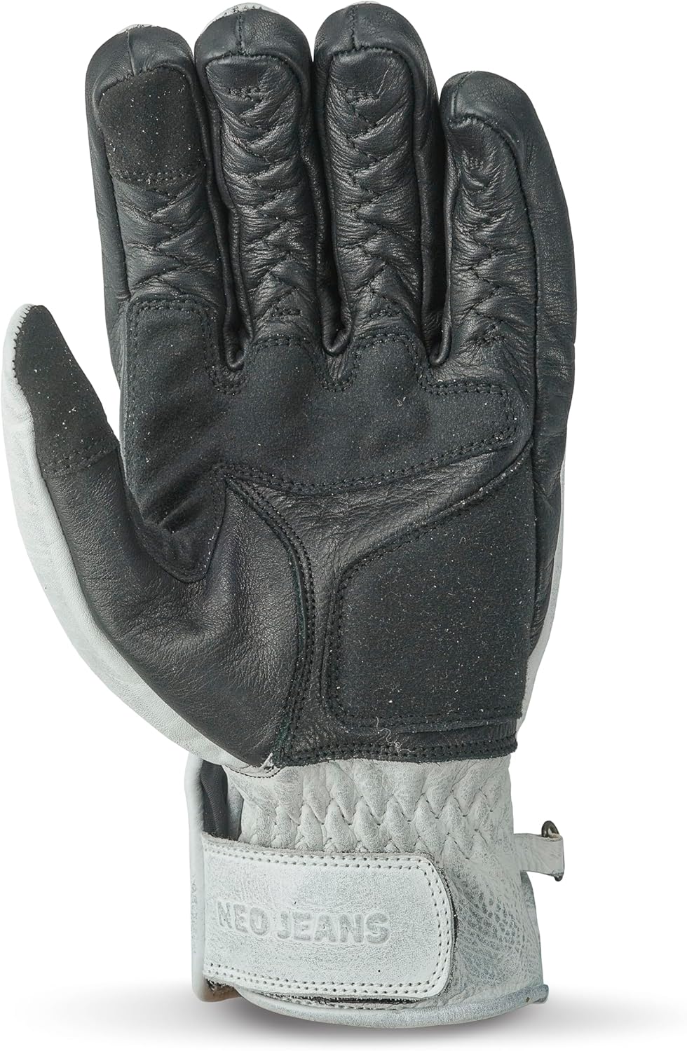 Leather Motorcycle Gloves with Adjustable Fitting Bike Riding Gloves for Riders