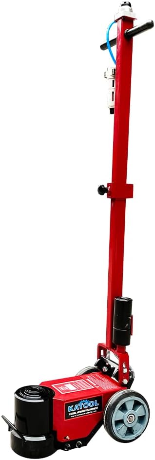 50 Ton Heavy Duty Floor Jack Pneumatic Hydraulic Jack Car Truck Lift Fit for Garages, Repair Shops Lift Range 7.6"- 14.5" (KT-J50T)