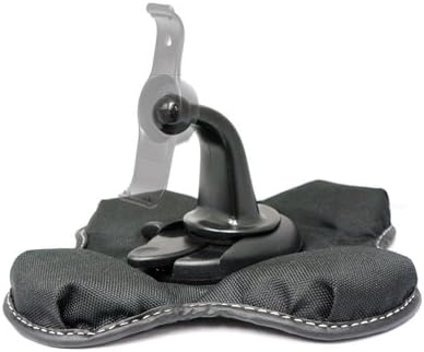 ChargerCity 17mm Ball Joint Portable Friction Mount Holder for Garmin GPS NonSkid Beanbag for Nuvi Drivesmart Drive Dezl Zumo Driveassist DriveLuxe StreetPilot RV (17mm Ball Joint)