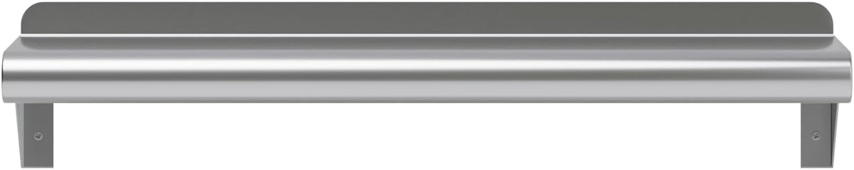 AmGood 24" Long X 6" Deep Stainless Steel Wall Shelf | NSF Certified | Appliance & Equipment Metal Shelving | Kitchen, Restaurant, Garage, Laundry, Utility Room