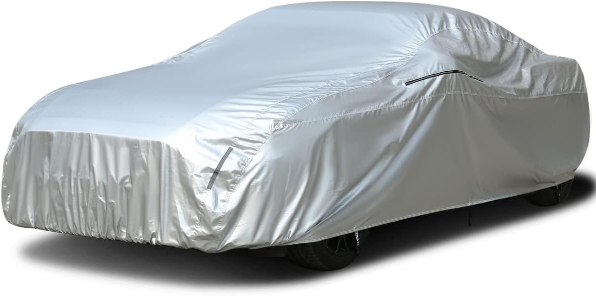 Tecoom Car Cover Fit for Mazda MX-5, Alpine A110, Audi TT Coupe, Toyota GR86, Subaru BRZ, Nissan 370Z, Porsche 718, BMW Z4 etc (167-172 Inches Length Coupe/Convertible/Sport Car)