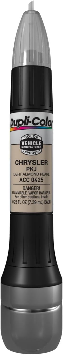 Dupli-Color ACC0425 Scratch Fix All-In-1 Exact-Match Automotive Touch-Up Paint – Chrysler Light Almond Pearl – 0.25 oz. Paint Pen