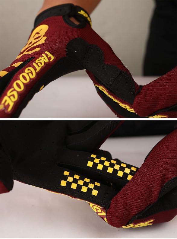 Dirt Bike Motorcycle Gloves for Men Women Finger Touchscreen Motorbike Gloves for BMX ATV MTB Riding, Road Racing, Cycling, Climbing, Motocross