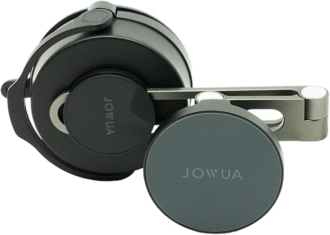 Jowua 6D Tesla Compatible Invisible Foldaway Car Mount (Magnet) for Tesla S/3/X/Y/Cybertruck (NO Wireless Charging)