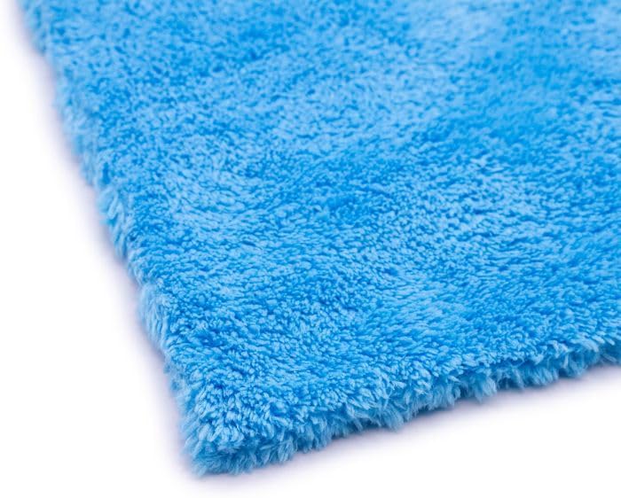 Ethos Plush 470 Microfiber Towels for Cars - Premium Car Detailing Towels - Edgeless Ultrasoft Micro Fiber Cloth for Car Wash, Interior & Exterior (Prime Blue 470GSM)