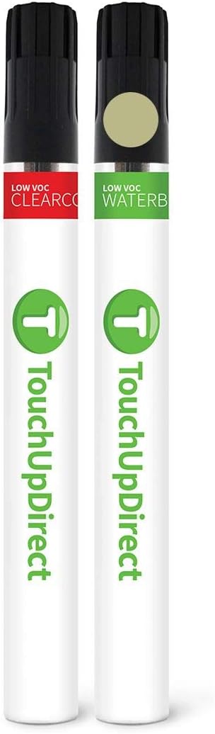 TouchUpDirect 4T8 Sandy Beach Metallic Compatible with Toyota Exact Match Touch Up Paint Brush - Essential Kit