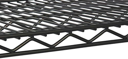 Omega 18" Deep x 30" Wide x 36" High 3 Tier Black Starter Shelving Unit
