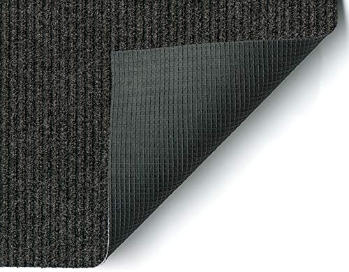 KOECKRITZ Heavy Duty Durable All Weather Indoor/Outdoor Non Slip Entrance Mat Rugs and Runners for Office Business Building Home Garage Front Door (6' x 13', Charcoal)
