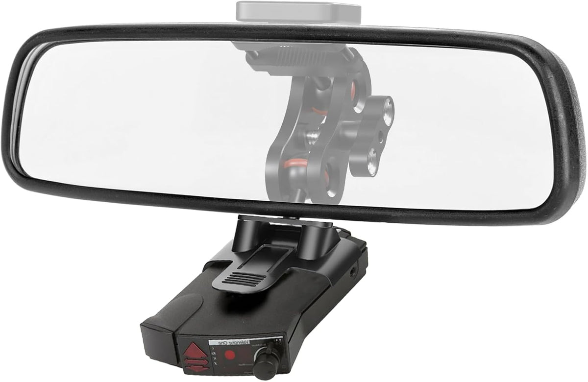 Radar Mount Mirror Mount Bracket，Aluminum Radar Detector Mount (for Valentine One V1 Gen1 Radar Mount)