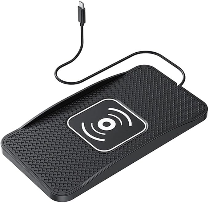 Wireless Car Charger Pad for BMW 3 Series M3 E90 E91 E92 E93 F30 F31 F34 F35 F80, Type-C/USB 20W Car Wireless Charger Non-Slip Phone Charging Pad Car Accessories,A 30cm Cable Type-C Plug