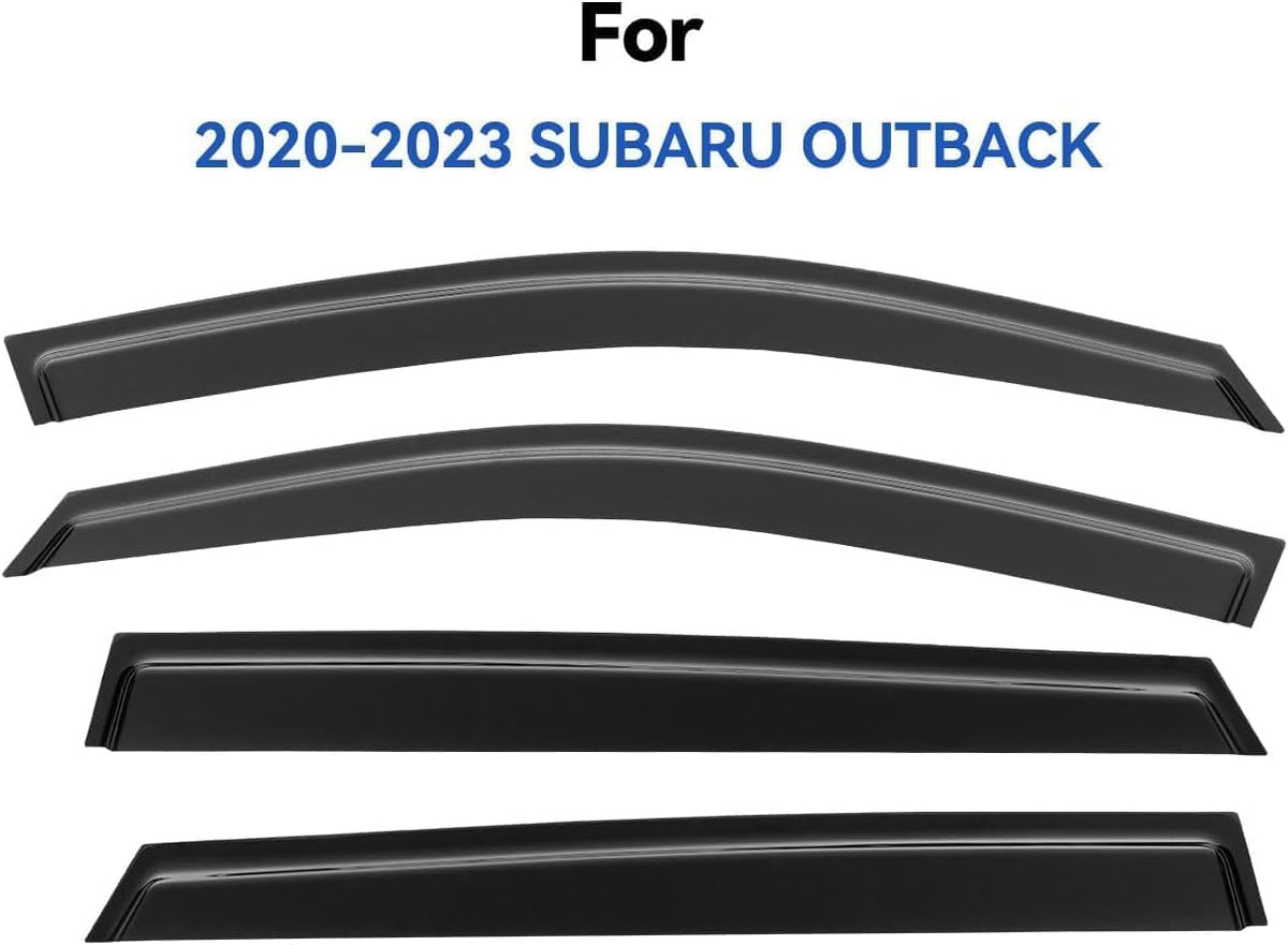 Window Visors Rain Guards Shield for 2020 2021 2022 2023 2024 2025 Subaru Outback, Out-Channel Window Vent Wind Deflectors Visors Shades for 20-25 Outback