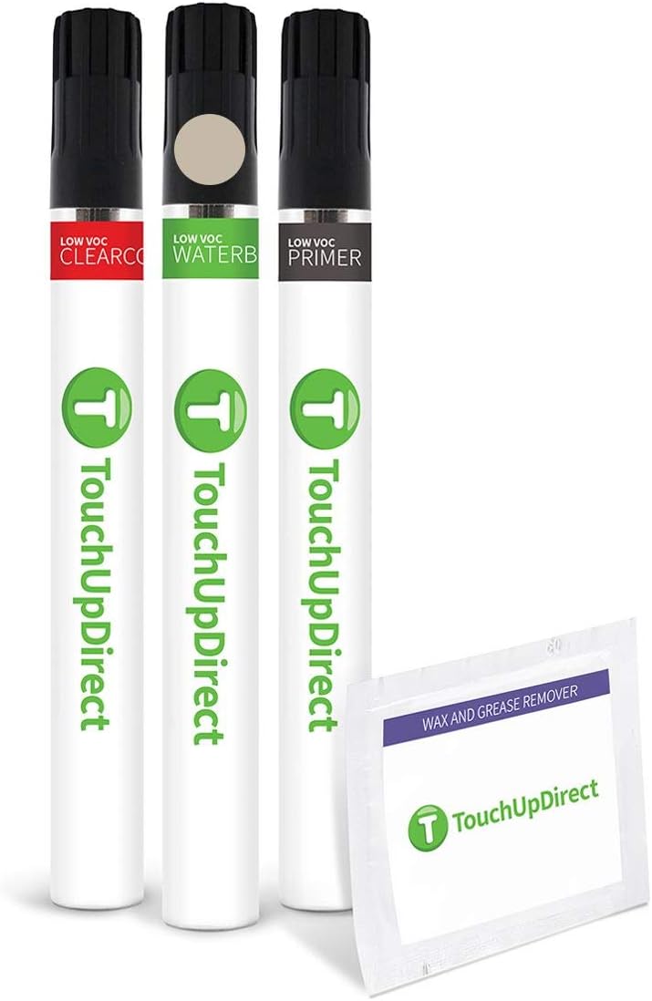 TouchUpDirect 4V6 Quicksand Compatible with Toyota Exact Match Touch Up Paint Brush - Preferred Kit
