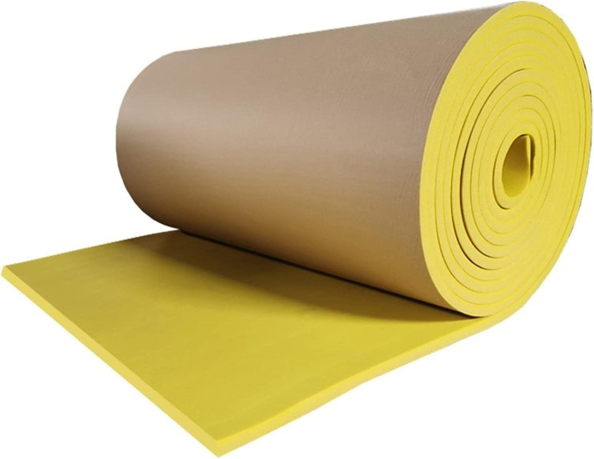 Garage Column Protector Corner Guard - Waterproof Foam Parking Assist, Anti-Collision Wall Protector for Warehouse & Garage, Yellow, 1cm Thickness, 1m Length