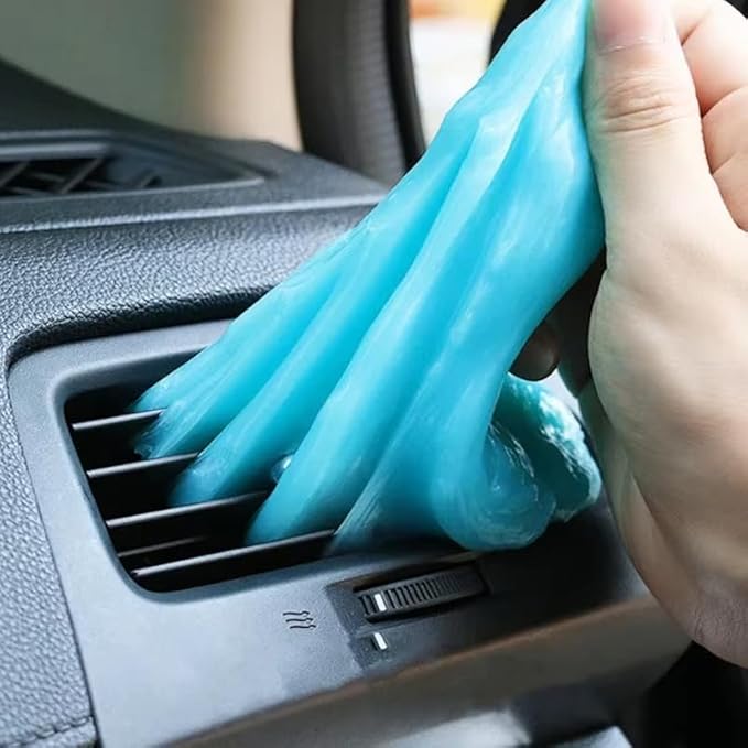 Car Cleaning Gel Compatible with GMC Sierra 2500, 200g Detailing Putty for Auto Vents, Dashboard, Cup Holders - Reusable Multifunctional Dust Remover,200g*2