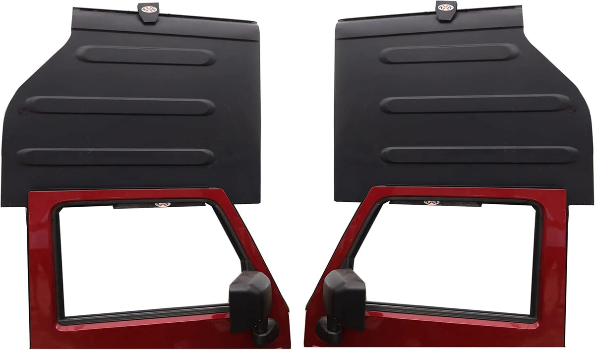 EZ4x4 Garage Wall Freedom Panel & Wrangler Door Storage Hangers Combo Kit, Heavy Duty Metal Storage Holder Bracket Compatible with JK JKU