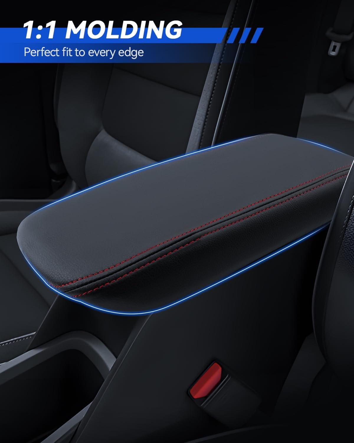 Armrest Cover for Chevy Trailblazer 2021 2022 2023 2024 2025 2026 Accessories Center Console Middle Lid Pad Protector for Car Elbow Rest