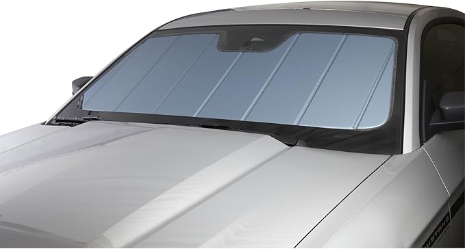 Covercraft UVS100 Custom Sunscreen | UV11514BL | Compatible with Select Nissan Rogue Models, Blue Metallic