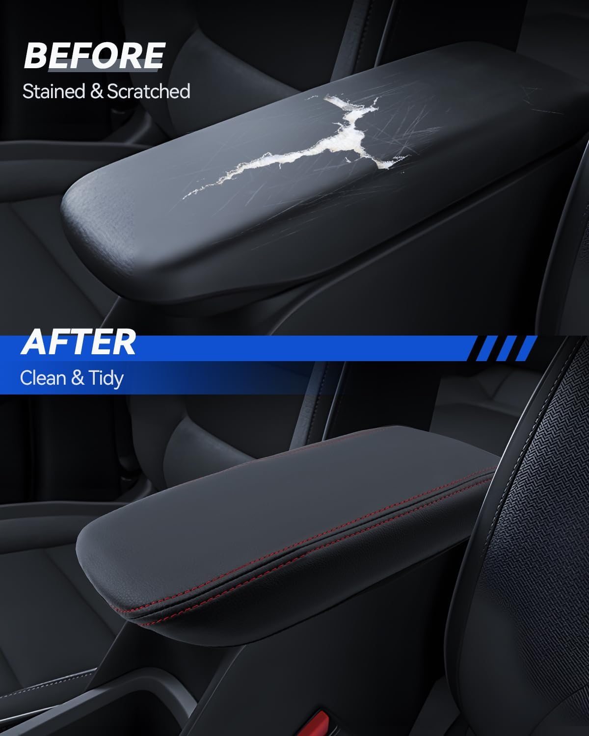 Armrest Cover for Chevy Trailblazer 2021 2022 2023 2024 2025 2026 Accessories Center Console Middle Lid Pad Protector for Car Elbow Rest
