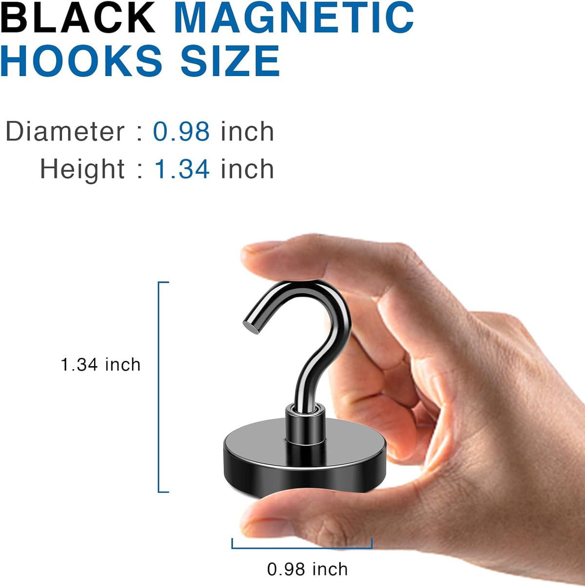 LOVIMAG Magnet Hooks for Cruise Cabin, 80lbs Cruise Door Magnets with Epoxy Coating, Cruise Must Haves for Travel, Strong Magnetic Hooks for Classroom, Kitchen Essentials, Locker Organizer, -12 Pcs