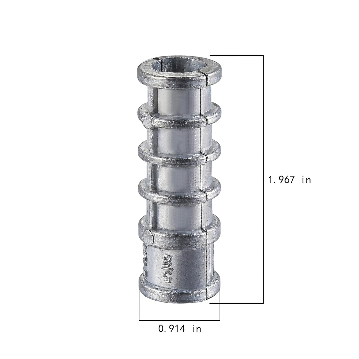 Wensilon(30pcs) 5/8 * 2 Lag Shield Anchor Long Zinc Alloy Bolts Concrete Anchors, Zinc Alloy Masonry Anchors Hole