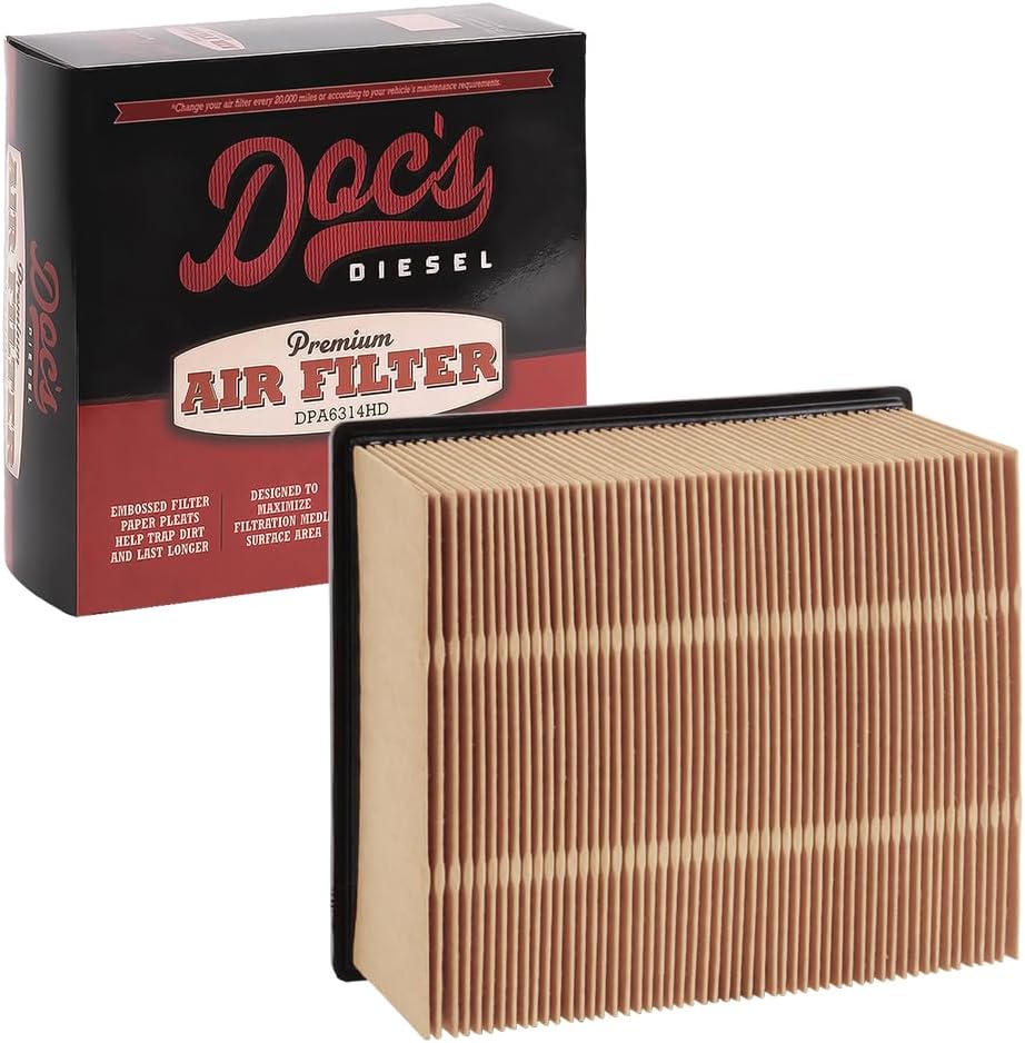 DOC'S DIESEL Ram 6.7L Cummins Air Filter 2007-2023 | Replaces 53034051AB | 12 Pack | OEM Grade Air Filter