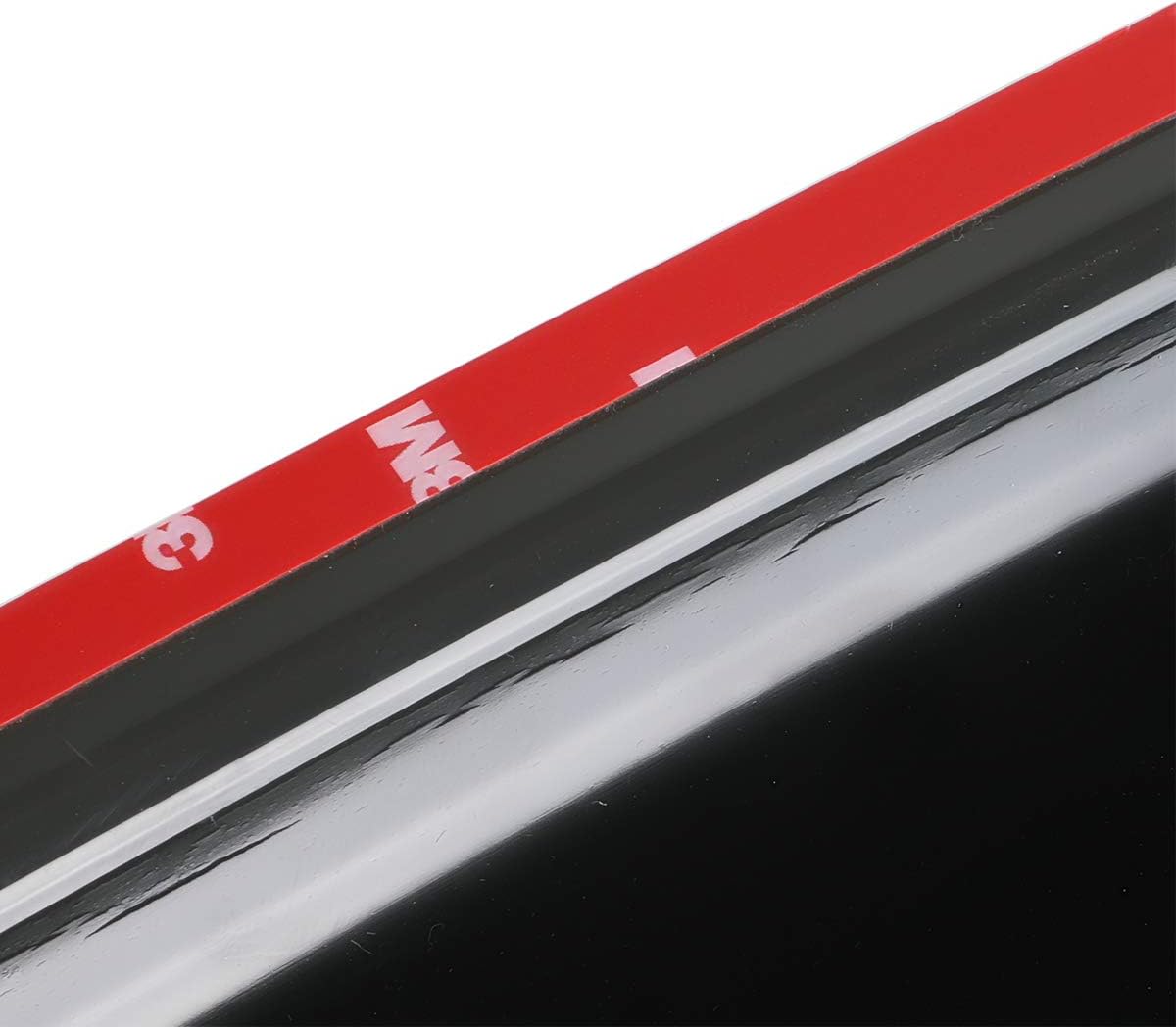 4pcs Outside Mount Style Sun Rain Guard Durable Side Window Wind Deflectors Dark Smoke Vent Window Visors Compatible with Toyota 1997-2001 Camry