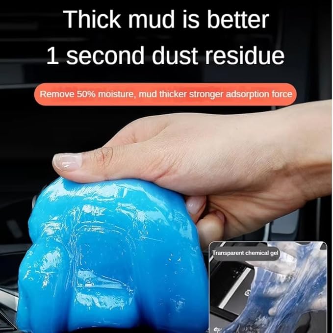 Car Cleaning Gel Compatible with Mitsubishi Montero Sport, 200g Detailing Putty for Auto Vents, Dashboard, Cup Holders - Reusable Multifunctional Dust Remover,200g*2