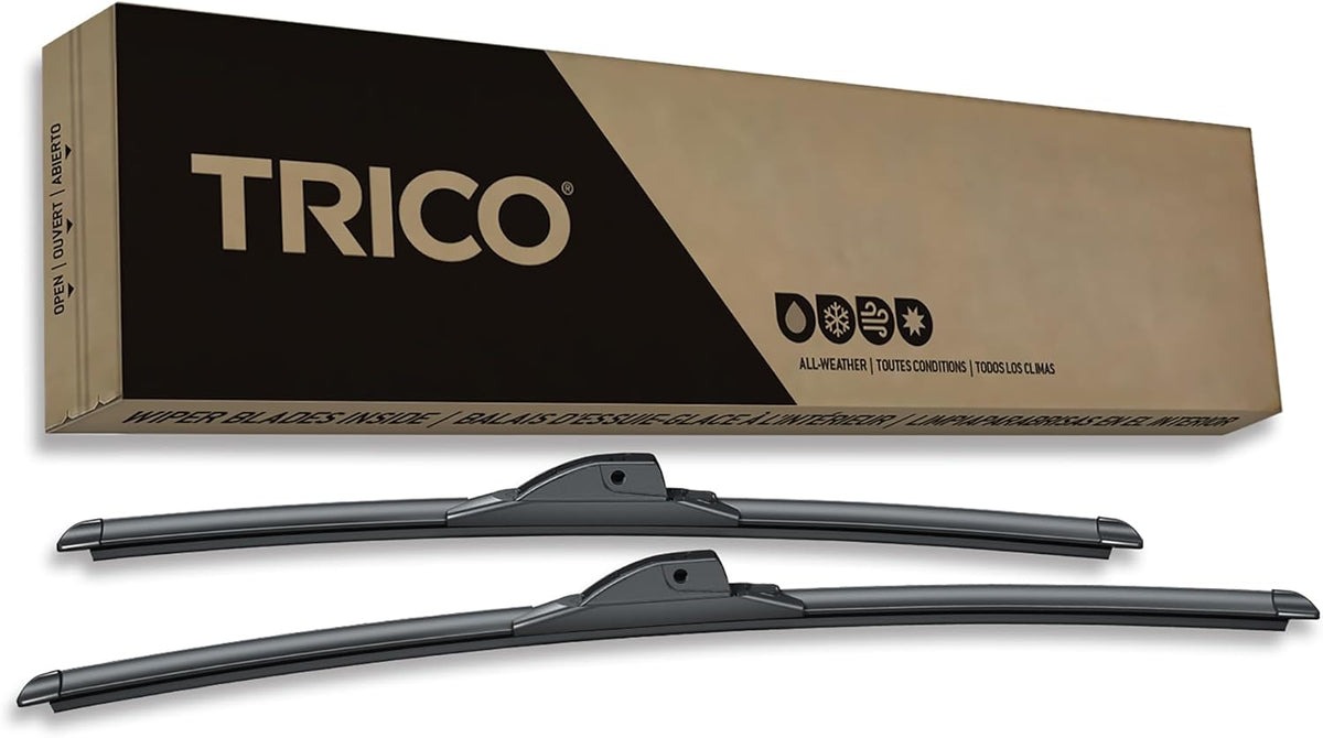 TRICO Truck™ (58-22225) 22 Inch Pack of 2 Automotive Replacement Windshield Wiper Blades, High Performance All Weather Beam Blade for Select Vehicle Models