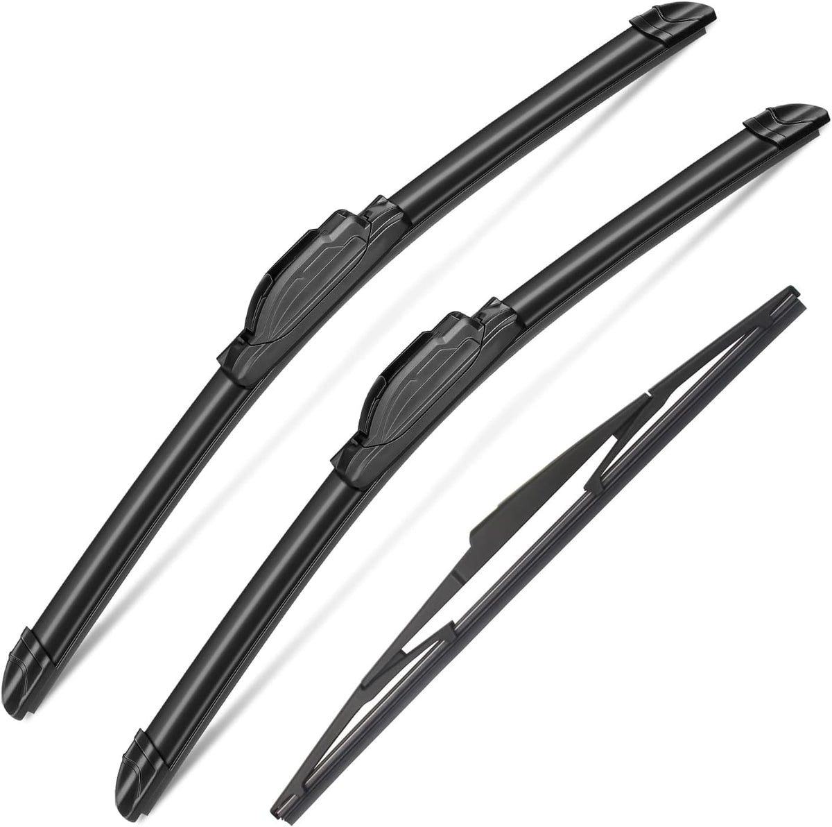Original Equipment Windshield Wiper Blades-26"/22"/14" (Pack of 3) J-Hook for Lexus RX330 2004-2006, RX350 2007-2009, RX400h 2006-2008