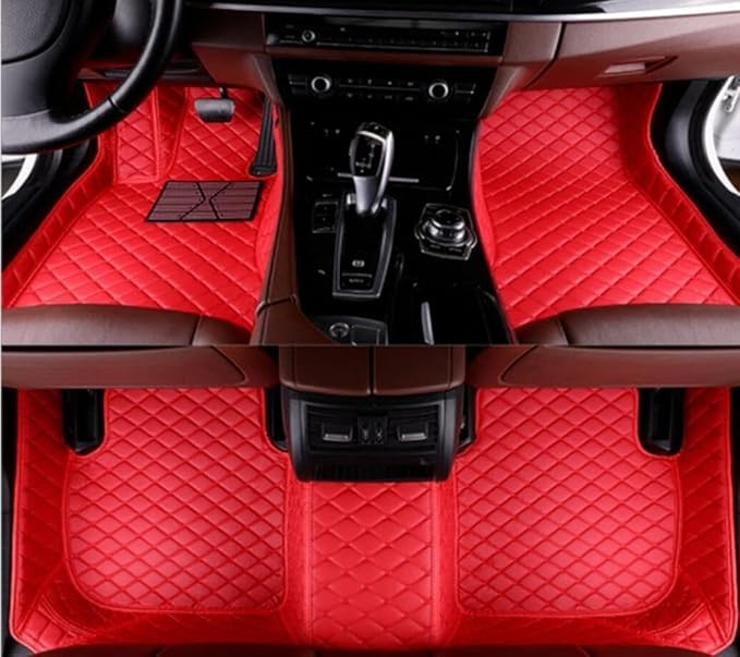 Custome Car Mats Accessories All Weather Floor mats Compatible with Automotive Floor Mats Passenger car mats (Blue)