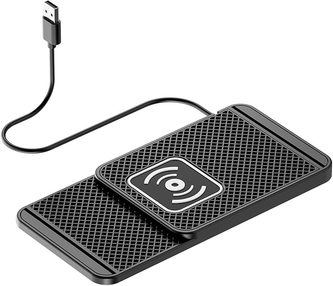 Wireless Charging Pad for Car for Honda Civic(Hatchback) Fit 2000-2026, Non-Slip Type C/USB 20W Fast Phone Charging Pad DIY Trim-to-Fit No Interior Damage,A&USB