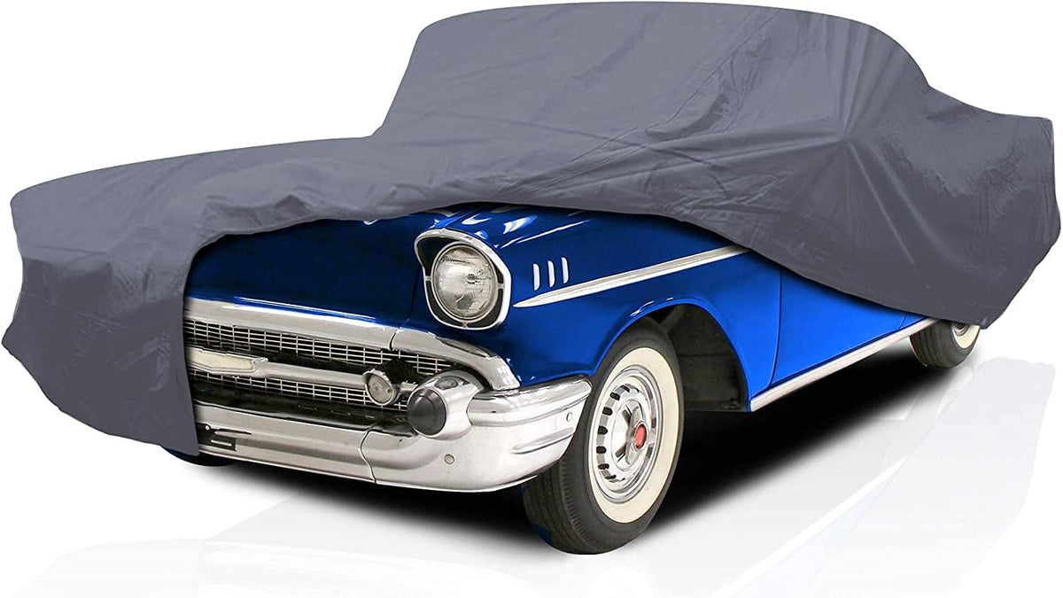 Supreme Full Car Cover – for Pontiac Ventura 1961 Coupe 2-Door Semi Custom Fit Waterproof Full Coverage All Weather Windproof Dust Proof Indoor Outdoor Automobile