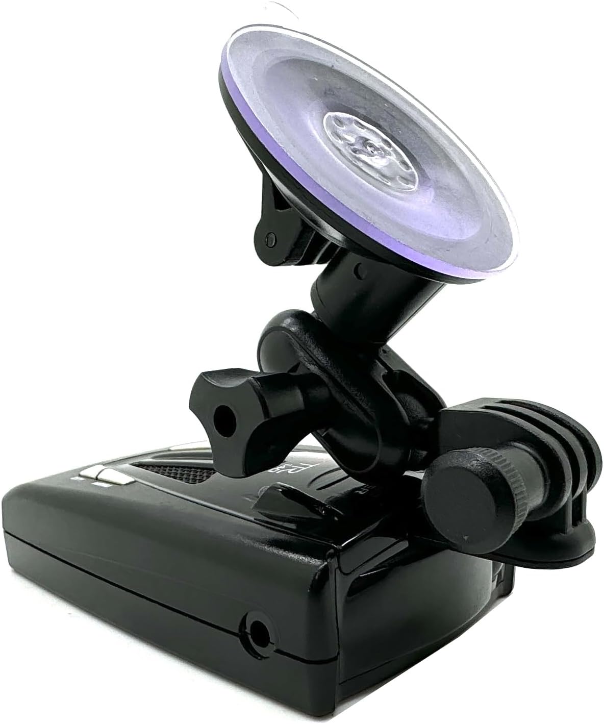 Ehnanced Dual Ball Joint Adjust Suction Cup Bracket Compatible for All Whistler Radar Detector (CR65 CR 70 CR75 CR80 CR85 CR90 CR93 XTR Pro DE17xx XTR2xx XTR3xx XTR4xx XTR5xx XTR6xx)