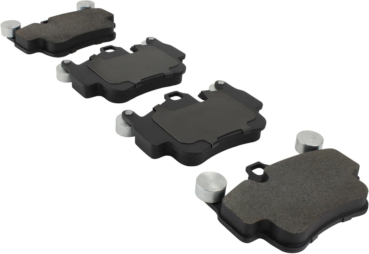 Premium Semi-Metallic Front Brake Pads (1001-1135M) Compatible with Porsche 911 2005-2012, Porsche Boxster 2009-2012, Porsche Cayman 2008-2012