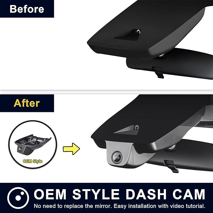 Mangoal Front 4K & Rear 1080p Dash Cam Custom for Lexus RX 2018 2019 2020 2021 2022 (Model B),RX 350 450h 350L F Sport Luxury,OEM Look, UHD 2160P Video,Parking Mode, WiFi & App,128GB Card