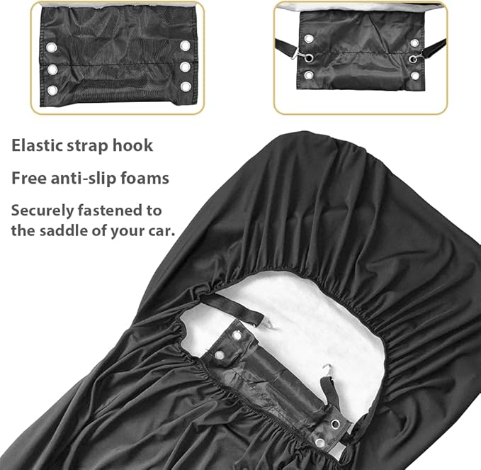 Cool Wolf Car Seat Covers 2 Pcs Stretch Polyester Fabric Cover Breathable Car Seat Cover Easy Installation Universal Size Fit for Most Cars SUVs