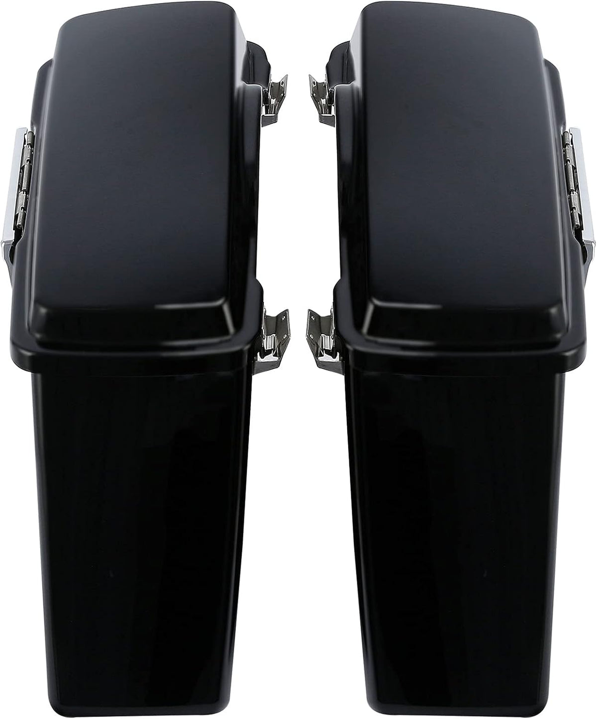 Green-L Matte Black Hard Saddlebags Fit for Harley Road King Street Glide Electra Glide Ultra 1994-2013 Touring Models