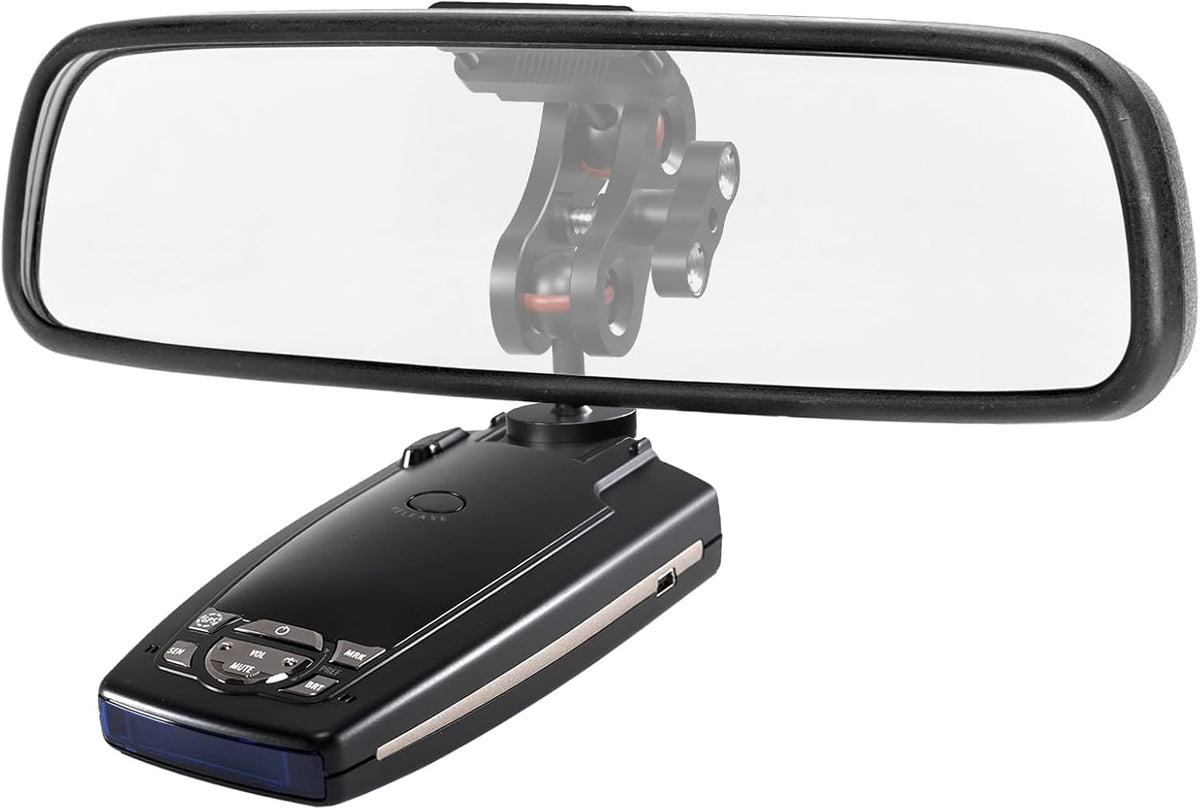 Radar Mount Mirror Mount Bracket，Aluminum Radar Detector Mount (for Escort Passport Beltronics Radar)