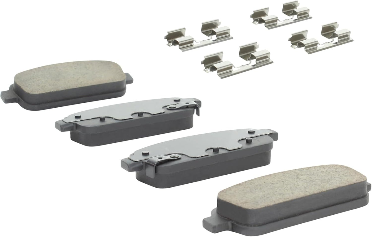 Premium Ceramic Rear Brake Pads (1001-1468C) Compatible with 2010-2019 Buick/Cadillac/Chevrolet (Cascada/Cruze/Cruze Limited/ELR/Encore/Orlando/Sonic/Trax/Verano/Volt)